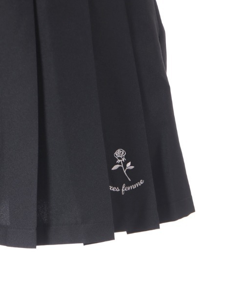 パンツ 刺繍入プリーツキュロット レディース | axes femme | 17
