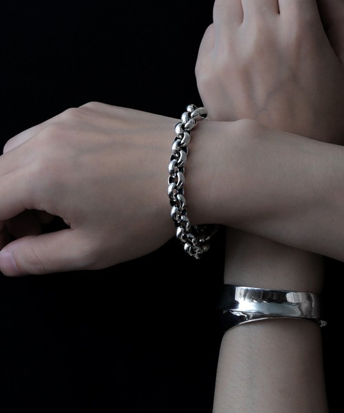 ブレスレット 「YArKA/ヤーカ」big  circle azuki bracelet 「DB5」 丸あずきデザインブレスレット レディース メンズの画像