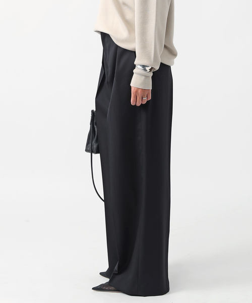 AP STUDIO パンツ スラックス New High-waisted wide Pants