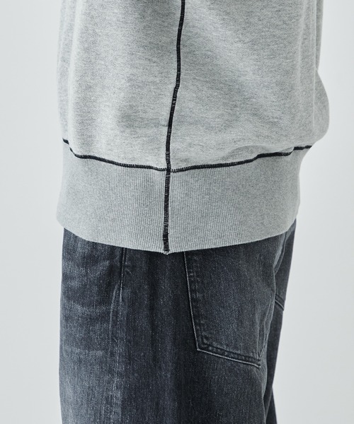 JieDa（ジエダ） トレーナー スウェット DRAPING SWEAT CREW メンズ