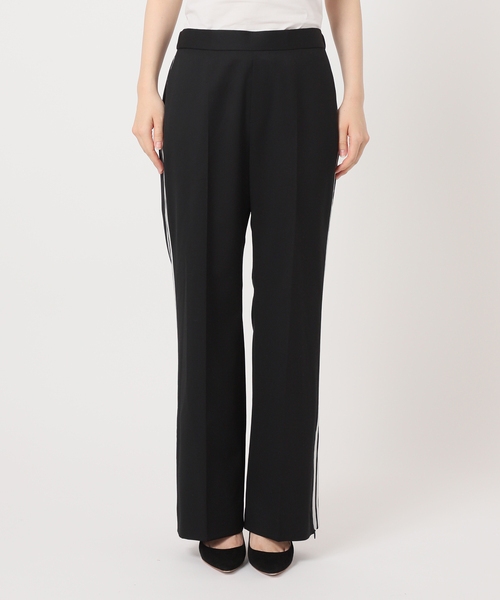 AP STUDIO レディース パンツ スラックス T/W サイドラインパンツ