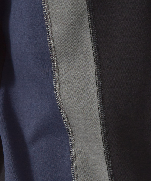5351 POUR LES HOMMES tシャツ カラーライン 七分袖Tシャツ