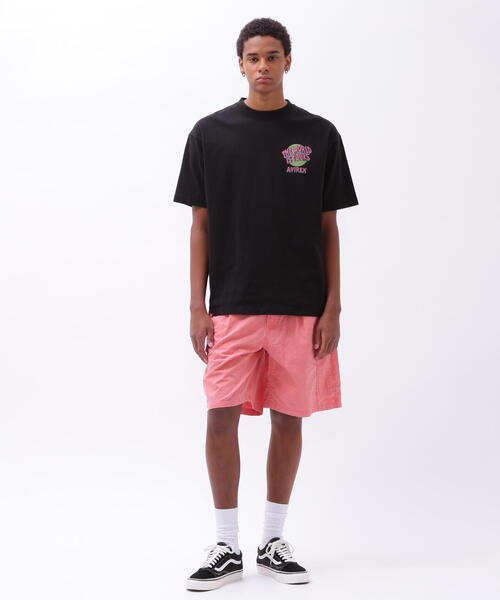 AVIREX tシャツ CREWNECK T-SHIRT THE WORLD IS YOURS / クルー