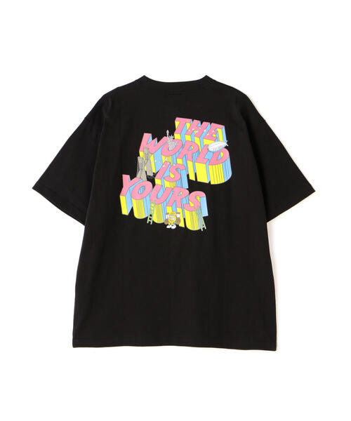 AVIREX tシャツ CREWNECK T-SHIRT THE WORLD IS YOURS / クルー