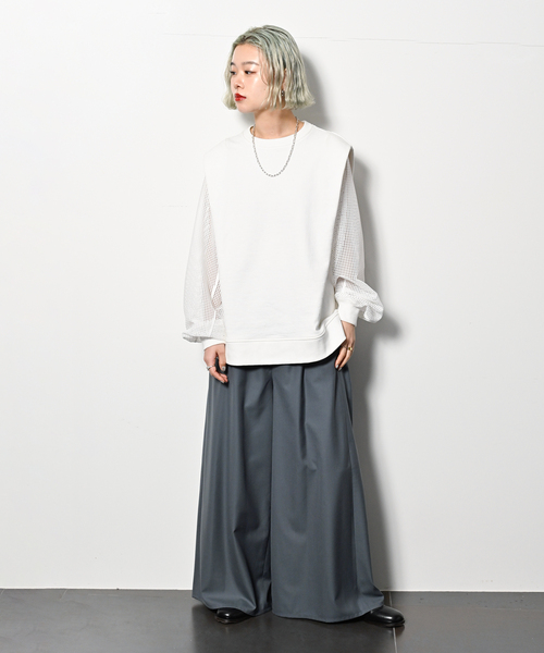 CITYSHOP（シティショップ） スウェット MESH DOCKING スウェット 