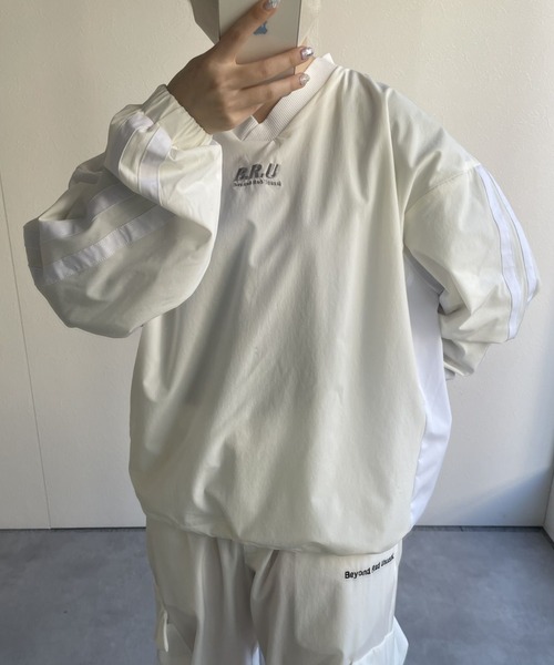 B.R.U ユニフォームナイロンプルオーバー / スポーティープルオーバー