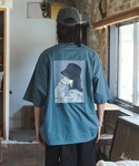 tシャツ イラストバックプリント / ワンポイ...の詳細画像4