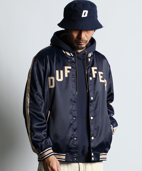 スカジャン DUFFER ALL STARS” SATIN JACKET：アーカイブ サテン 