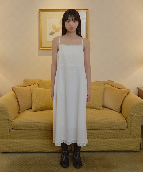 GIUNON long camisole dress ロングキャミソールドレス GIUNON（ジウノン）の「long camisole dress / ロング