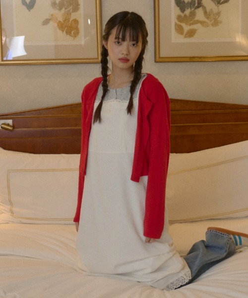 GIUNON ワンピース long camisole dress / ロングキャミソール