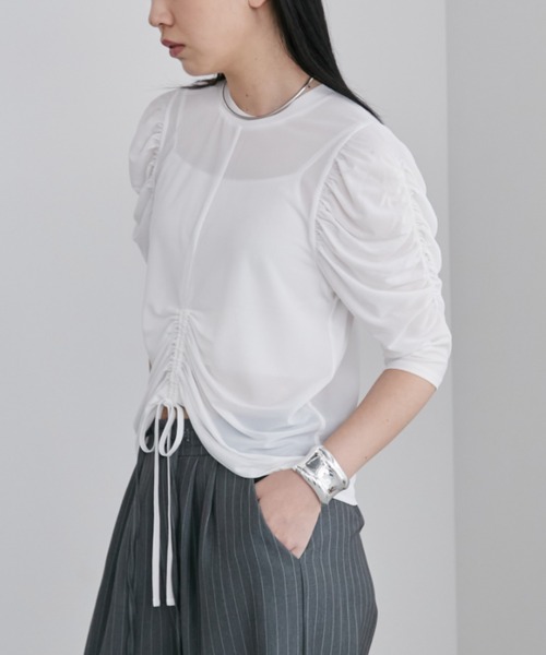 アンドマリーボニーガールズトップスandmarybonniegirlstops ANDMARY】Abbie fur tops