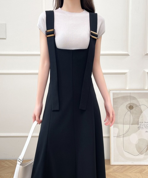 ABITOKYO（アビトーキョー） ジャンパースカート 2WAY フレアAライン