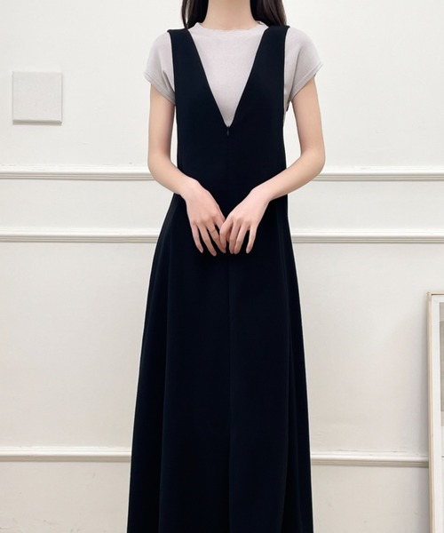 ABITOKYO（アビトーキョー） ジャンパースカート 2WAY フレアAライン