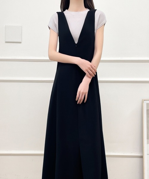 ABITOKYO（アビトーキョー） ジャンパースカート 2WAY フレアAライン