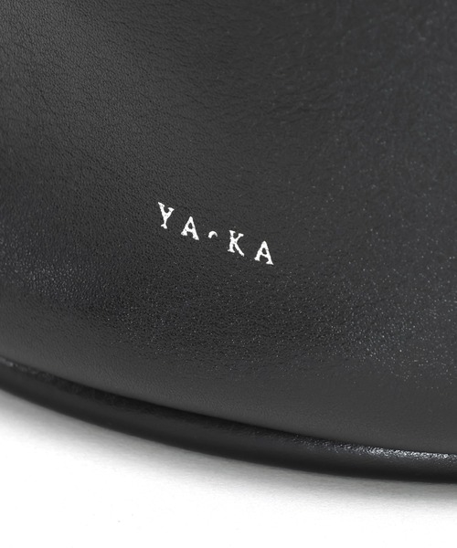 YArKA ショルダーバッグ 「YArKA/ヤーカ」real leather bucket type