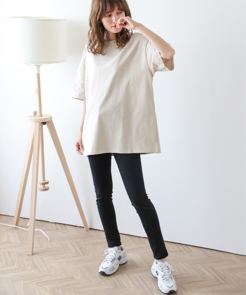 売れ筋商品|||イーブン アンド オド Tシャツ レディース トップス Print T-shirt - brown Tシャツ – geeg
