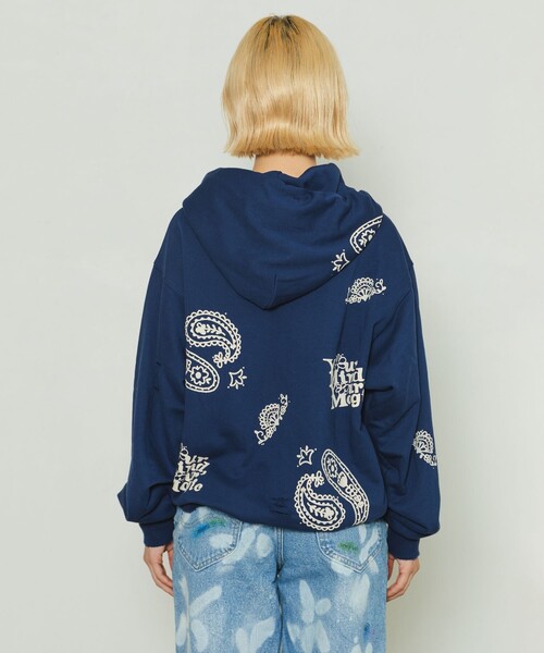 パーカー YMYM × FREAK'S STORE/ワイエムワイエム 別注 YMYM Paisley Hoodie/別注 ワイエムワイエム ペイズリー FREAK'S STORE パーカー YMYM × STORE/ワイエムワイエム 別注