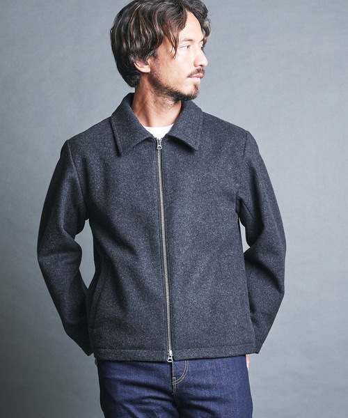 Magine（マージン） ブルゾン アウター WOOL MELTON FULL ZIP BLOUSON