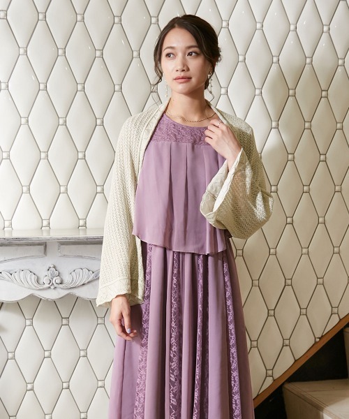 【お手持ちのドレスに合わせて】ショール ボレロ【送料込】 Jolie et ストール マフラー 「結婚式・パーティードレス