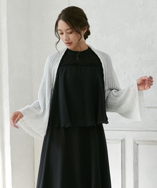 Jolie et Jolie（ジョリー エ ジョリー） ストール マフラー ボレロに