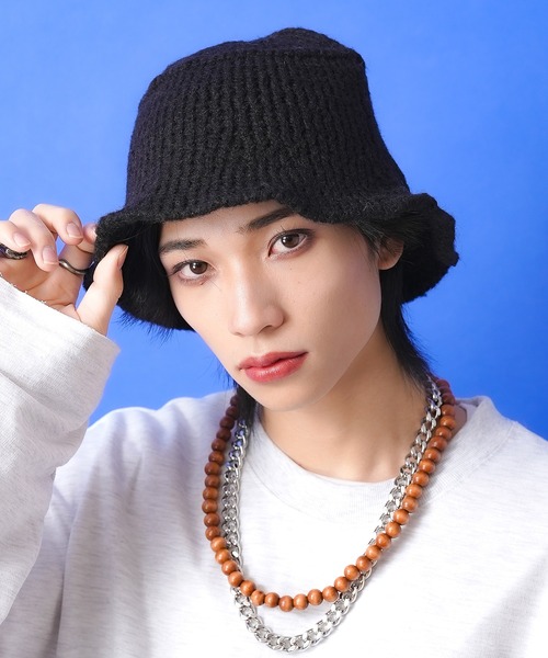 帽子 ハット an meets zakka アルパカニットハット / メンズ