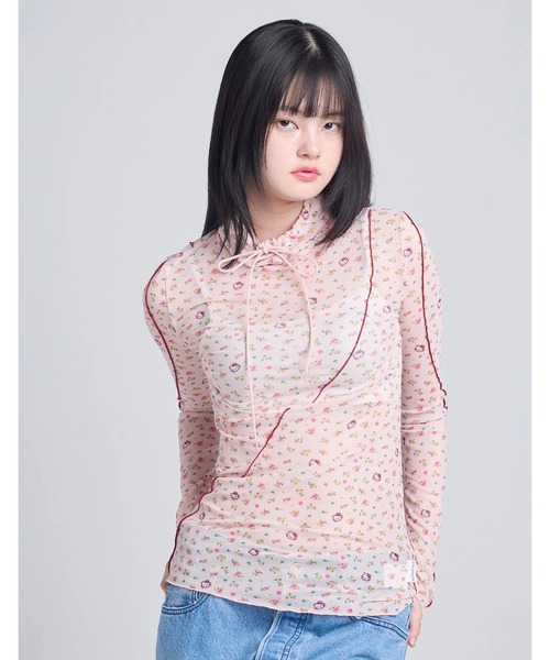 tシャツ HELLO KITTY x little sunny bite / tulle top レディース メンズ ARCHIVER tシャツ 「8」「it」「HELLO KITTY x little sunny