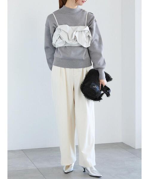chamaページ CELINE ボタン付きストライプ半袖ニット CELINE ボタン付きストライプ半袖ニット （セリーヌ