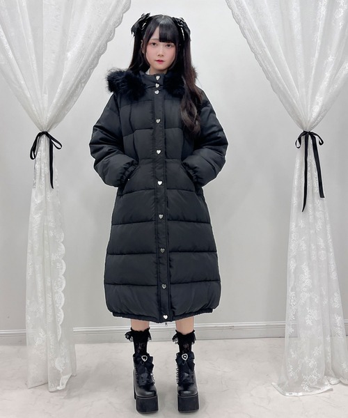 ELEN TOWN イーレンタウン ファーコート ウール レディース ELEN TOWN イーレンタウン ファーコート ウール レディース