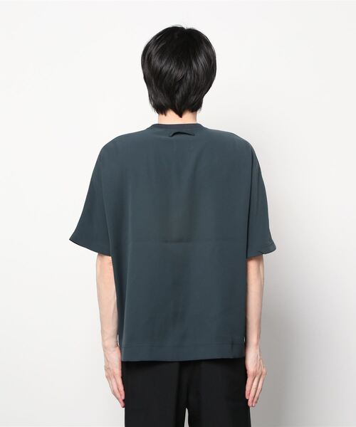 [UNITED ARROWS & SONS] трикотаж с коротким рукавом M черный женский 