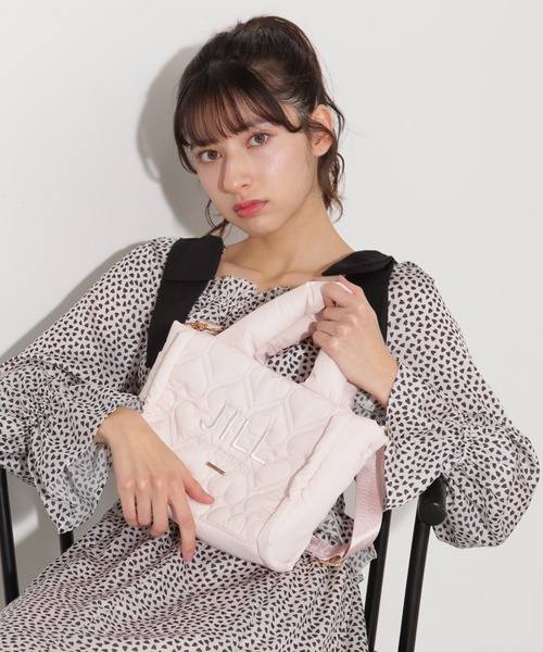 すぐ届く【JILL by JILL】可愛い classy ハートパフトートバッグ JILL by STUART ショルダーバッグ バッグ 「WEB限定カラーあり
