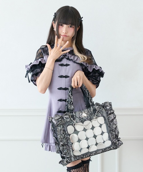 ルフィ 痛バ Pal elfy ショルダーバッグ バッグ オーロラレースBIG姫痛バ
