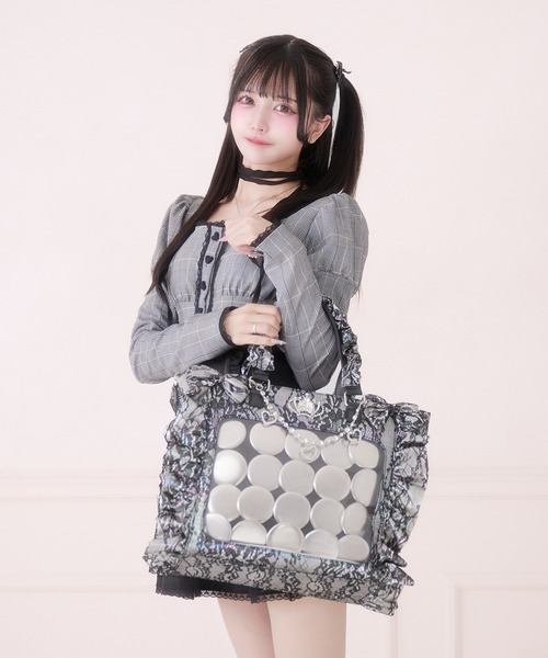 Pal elfy ショルダーバッグ バッグ オーロラレースBIG姫痛バ/地雷系