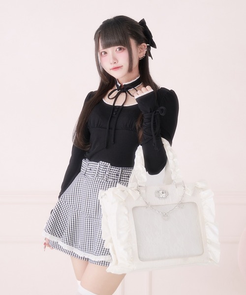 Pal elfy オーロラレースBig姫痛バ/地雷系 量産型 ZOZOTOWN オーロラレースBIG姫痛バ/地雷系 量産型（ショルダーバッグ）｜Pal