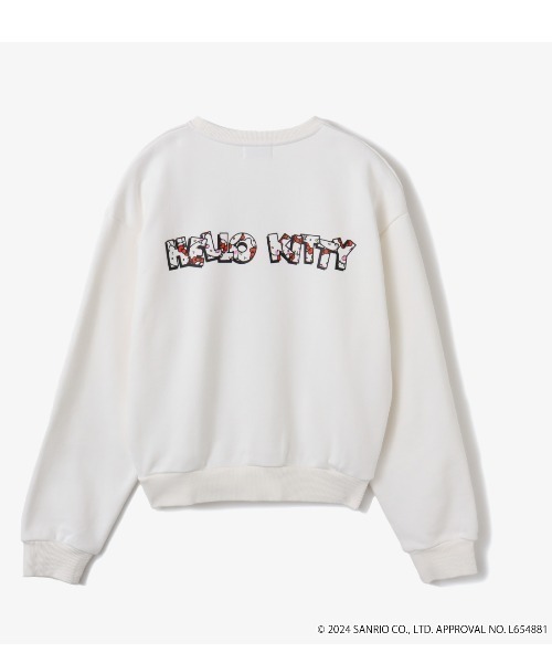 トレーナー スウェット HELLO KITTY x atmos pink Box Logo Sweatshirt / ハローキティ × アトモス ピン atmos girls トレーナー スウェット HELLO KITTY x pink Box