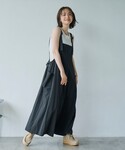 ワンピース 「C.Mt」エプロンワンピースの詳細画像1