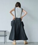 ワンピース 「C.Mt」エプロンワンピースの詳細画像3