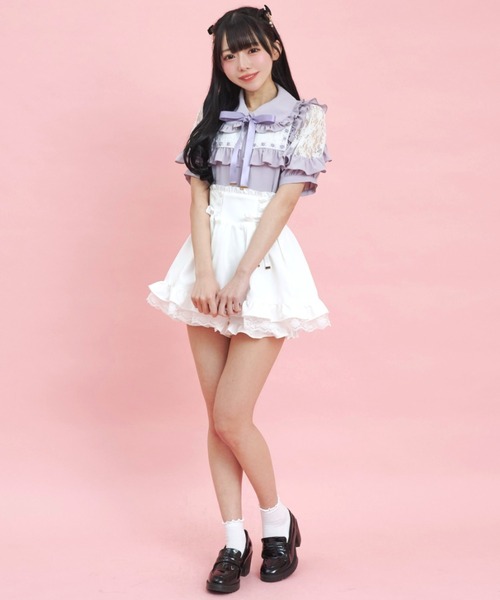 Secret Honey スカート サイドレースアップスカパン : ZOZOTOWN