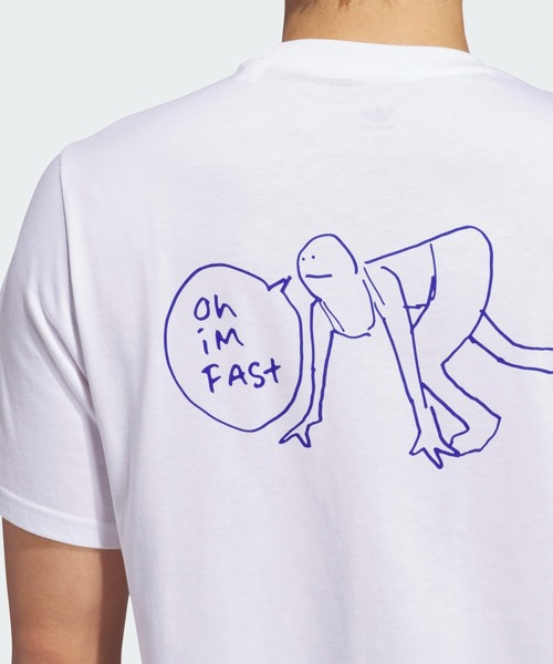 tシャツ シュムーフォイル I'm Fast 半袖Tシャツ（ジェンダーニュートラル） / アディダスオリジナルス adidas Originals メ | adidas | 06