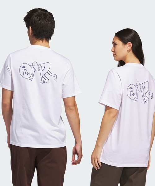 tシャツ シュムーフォイル I'm Fast 半袖Tシャツ（ジェンダーニュートラル） / アディダスオリジナルス adidas Originals メ | adidas | 02