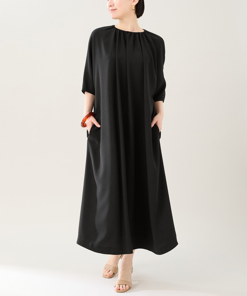 VERMEIL par iena ワンピース SAQUI サキ Georgette Neck