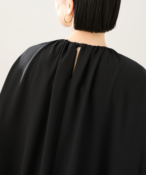 VERMEIL par iena ワンピース SAQUI サキ Georgette Neck