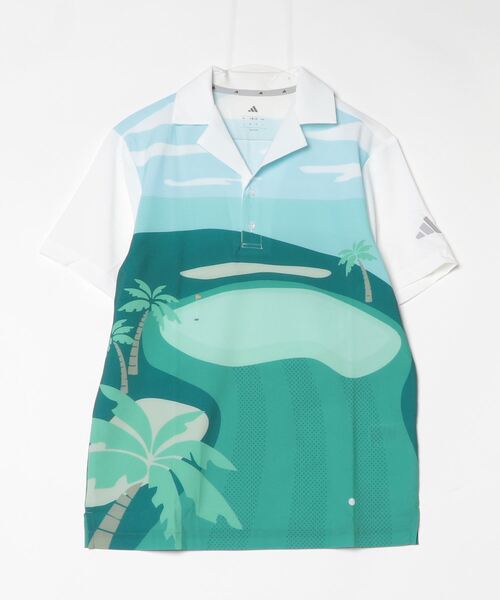 adidas golf アディダスゴルフ ロゴ 半袖 ポロシャツ ゴルフ ウェア 新品 $ adidas アディダス ロゴ刺繍・ 半袖 ポロシャツ ゴルフ