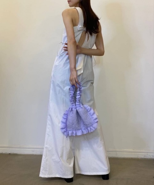 HONEY MI HONEY organdy frill blouson HONEY MI frill ハニーミー