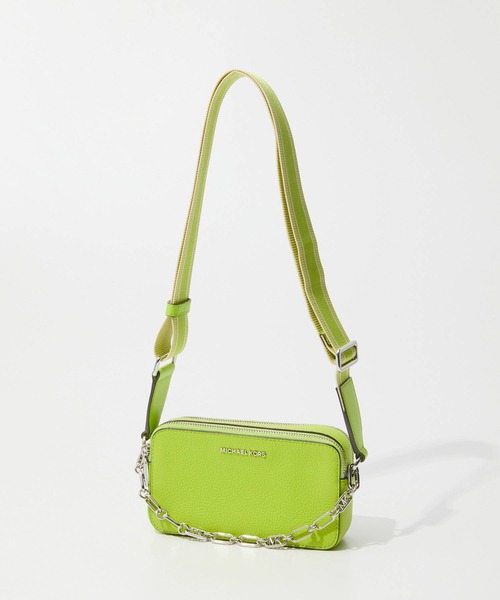 鞄 バッグ ミントグリーン バケツ型バッグ MICHEAL KORS MICHAEL KORS ショルダーバッグ バッグ Jet Set Small Pebbled