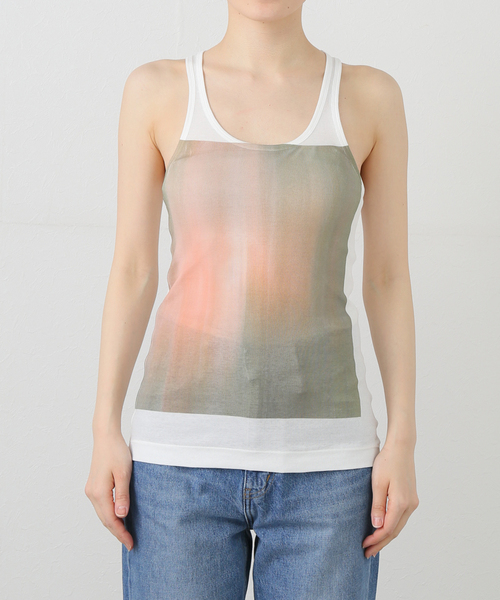 タンクトップ ノースリーブ TANAKA TANK TOP ST-141 PR：タンクトップ レディース