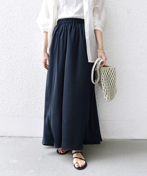 SHIPS.me ワイドパンツ パンツ 「ZOZO限定」SHIPS.me:ガウチョ パンツ