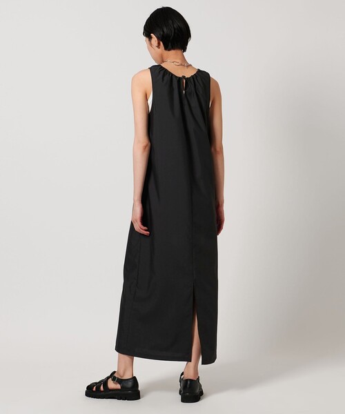 CITEN ワンピース 「CITEN」バックギャザーノースリーブ