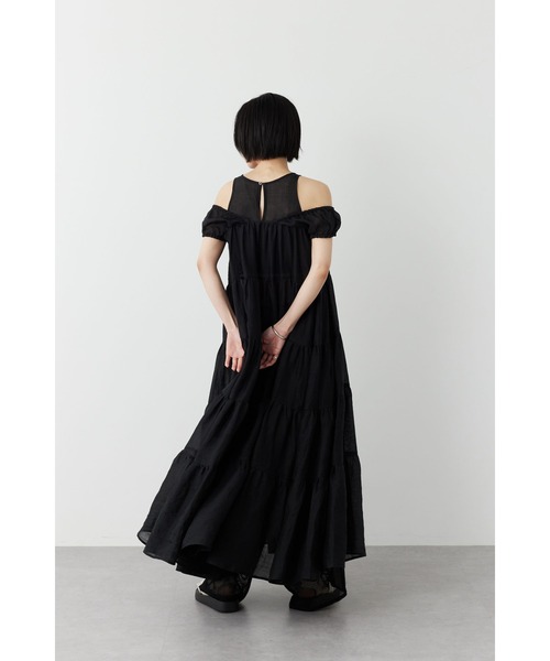 Limue/ラミーティアードワンピース/ターコイズ/トリンドル玲奈 Limue ワンピース ラミーティアードワンピース : ZOZOTOWN Yahoo