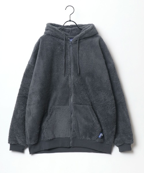 「PEN FIELD」 ジップアップブルゾン L ベージュ レディース_画像3