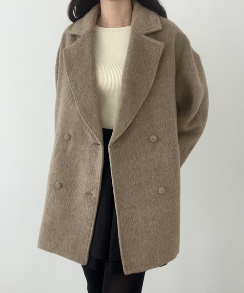 「LAUIR」 ジャケット MEDIUM クリーム レディース_画像6